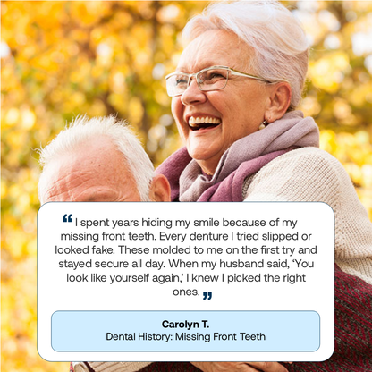 Lab-Quality Self-Fitting Full Custom Dentures