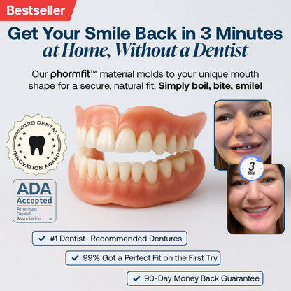 Lab-Quality Self-Fitting Full Custom Dentures